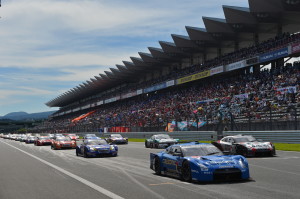 Super GT Fuji 2012 Round 6 Starting Grid