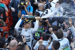 Rosberg Mercedes Monaco