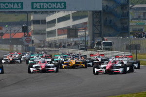 Super Formula 2012 Autopolis Start