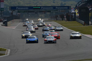 Super GT Fuji 2013 GT300 Start