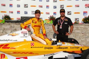 Ryan Hunter-Reay, Michael Andretti (C) Chris Jones/IndyCar Media