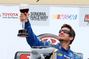 Martin-Truex-Jr-goblet-Toyota-Save-Mart-NASCAR-Sprint-Cup-Series