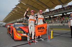 Super GT Malaysia 2013 ARTA CR-Z GT GT300  Winner