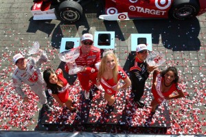 Podium Rennen 2 (c) Chris Jones/IndyCar Media