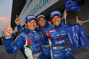 Super GT Suzuka 2013 Kota Sasaki Takuto Iguchi Tetsuya Yamano