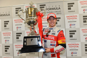 Super Formula Suzuka 2013 Naoki Yamamoto Champion