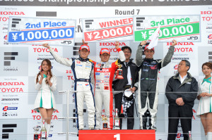 Super Formula Suzuka 2013 Race 1 Podium