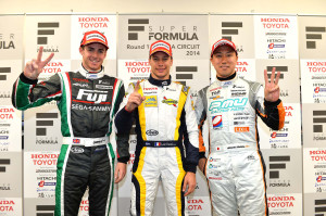 Super Formula Suzuka 2014 Top 3