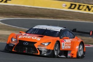 Super GT GT500 Eneos Sustina RC F Fuji Test 2014