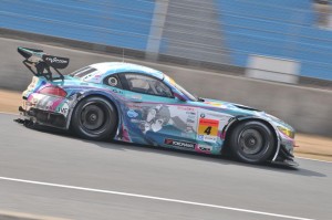 Super GT Goodsmile Hatsunemiku BMW Z4 Okayama Test 2014