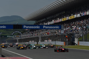 Super Formula Fuji Speedway 2014 Race 1 Start