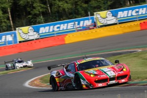 Gianmaria Bruni (ITA) / Toni Vilander (FIN) driving the #51 LMGTE PRO AF Corse (ITA) Ferrari F458 Italia