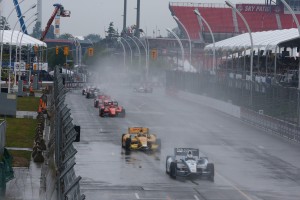 Start- und Ziel-Gerade am Samstag (c)Chris Jones/IndyCar Media