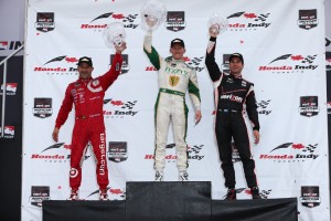Podium Race 2 (c)Chris Jones/IndyCar Media
