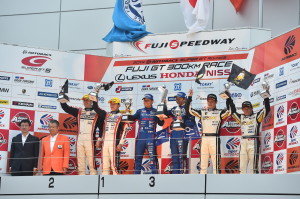 Super GT Fuji 2014 GT300 Podium