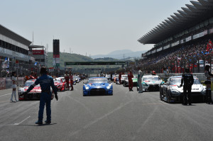 Super GT Fuji 2014 GT500 Grid