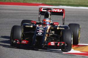 Circuit of the Americas, Austin, Texas, United States of America.Saturday 1 November 2014.Romain Grosjean, Lotus E22 Renault.World Copyright: Steven Tee/Lotus F1.ref: Digital Image _X0W4480