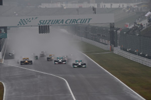 Super Formula Suzuka 2014 Race 2 Start