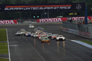 Super GT Buriram 2014 GT300 Start