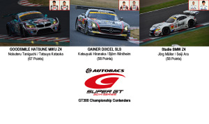 Super GT GT300 Championship Contenders