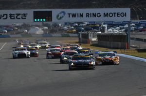 Super GT Motegi 2014 GT300 Start