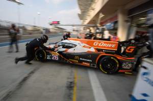 Roman Rusinov (RUS) / Olivier Pla (FRA) / Julien Canal (FRA) / Car #26 LMP2 G-Drive Racing (RUS) Ligier JS P2 - Nissan - 6 Hours of Bahrain at Bahrain International Circuit (BIC) - Sakhir - Kingdom of Bahrain