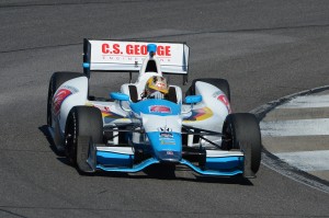 Daniel Abt beim Test für Andretti Autosport