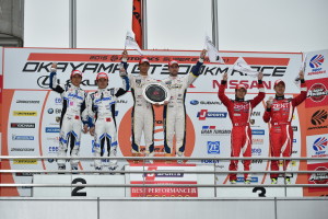 Super GT Okayama 2015 GT500 Podium