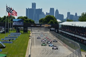 Start auf der Belle Isle (c) Chris Owens/IndyCar Media
