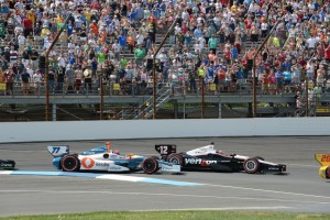 Will Power und Simon Pagenaud; vor einem Jahr noch in verschiedenen Teams (c) Jim Haines/IndyCar Media