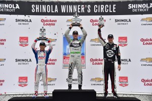 Podium Dual 2 (c) Chris Owens/IndyCar Media