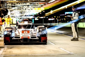 Car #8 / AUDI SPORT TEAM JOEST (DEU) / AUDI R18 E-TRON QUATTRO Hybrid / Lucas DI GRASSI (BRA) / Loic DUVAL (FRA) / Oliver JARVIS (GBR) - Le Mans 24 Hours at Circuit Des 24 Heures - Le Mans - France