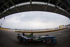 2014/2015 FIA Formula E Championship. Berlin ePrix, Berlin Tempelhof Airport, Germany. Saturday 23 May 2015 Jarno Trulli (ITA)/Trulli Racing - Spark-Renault SRT_01E. Photo: Zak Mauger/LAT/Formula E ref: Digital Image _L0U8747