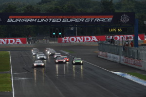 Super GT Buriram Thailand 2014 GT500 Start