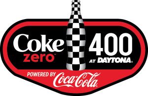 Coke Zero 400 full color on white bkg logo