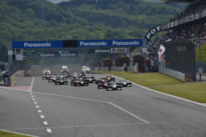 Super Formula Fuji Speedway 2014 Race 2 Start