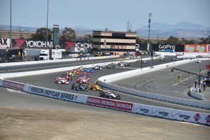 Start des GP of Sonoma (c) Chris Owens/IndyCar Media