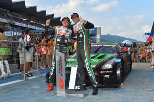 Super GT Fuji 2015 Daiki Sasaki Michael Krumm