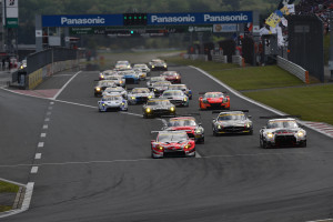 Super GT Fuji 2015 GT300 Start