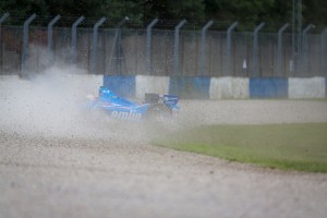 FIA Formula E Championship 2015/16.<br /> Pre-season Testing Session Six.<br /> Simona De Silvestro (SUI), Andretti ATEC-01<br /> Donington Park Racecourse, Derby, England.<br /> Tuesday 25 August 2015<br /> Photo: Adam Warner / LAT / FE<br /> ref: Digital Image _L5R2769 FIA Formula E Championship 2015/16. Pre-season Testing Session Six. Simona De Silvestro (SUI), Andretti ATEC-01 Donington Park Racecourse, Derby, England. Tuesday 25 August 2015 Photo: Adam Warner / LAT / FE ref: Digital Image _L5R2769
