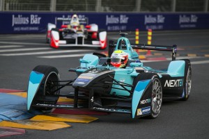 FIA Formula E Championship 2015/16.<br /> Beijing ePrix, Beijing, China.<br /> Oliver Turvey (GBR) NEXTEV TCR FormulaE 001<br /> Free Practice<br /> Beijing, China, Asia.<br /> Friday 23 October 2015<br /> Photo: Sam Bloxham / LAT / FE<br /> ref: Digital Image _SBL6410 FIA Formula E Championship 2015/16. Beijing ePrix, Beijing, China. Oliver Turvey (GBR) NEXTEV TCR FormulaE 001 Free Practice Beijing, China, Asia. Friday 23 October 2015 Photo: Sam Bloxham / LAT / FE ref: Digital Image _SBL6410