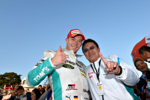 Super Formula Sugo 2015 Andre Lotterer Nobuhide Tachi