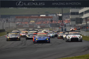 Super GT Autopolis 2014 GT300 Start