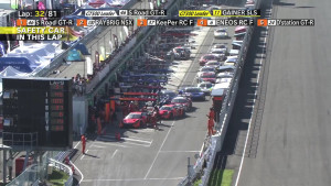 Super GT Sugo 2015 Pitstop Chaos