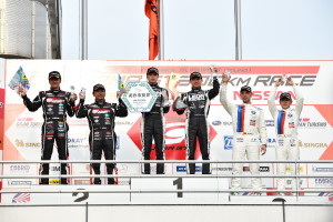 Super GT Okayama 2016 GT300 Podium