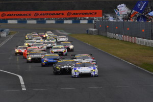 Super GT Okayama 2016 GT300 Start