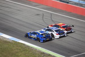 Motorsports: DTM race Hockenheim 2 Gary Paffett (GBR, ART Grand Prix, Mercedes-AMG C63 DTM)36 Maxime Martin (FRA, BMW Team RBM, BMW M4 DTM)18 Augusto Farfus (BRA, BMW Team MTEK, BMW M4 DTM)
