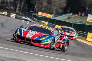 Car # 51 / AF CORSE / ITA / Ferrari 488 GTE / Gianmaria Bruni (ITA) / James Calado (GBR) - WEC 6 Hours of Spa - Circuit de Spa-Francorchamps - Spa - Belgium