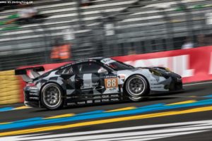 #88 ABU DHABI-PROTON RACING (ARE) / MICHELIN / PORSCHE 911 RSR / Khaled AL QUBAISI (ARE) / David Heinemeier HANSSON (DNK) / Patrick LONG (USA)Le Mans 24 Hour - Circuit des 24H du Mans  - Le Mans - France