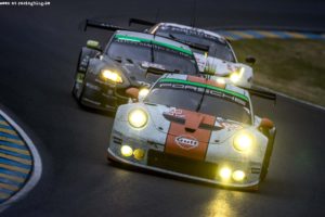 #86 GULF RACING UK (GBR) / MICHELIN / PORSCHE 911 RSR / Michael WAINWRIGHT (GBR) / Adam CARROLL (GBR) / Benjamin BARKER (GBR)Le Mans 24 Hour - Circuit des 24H du Mans  - Le Mans - France